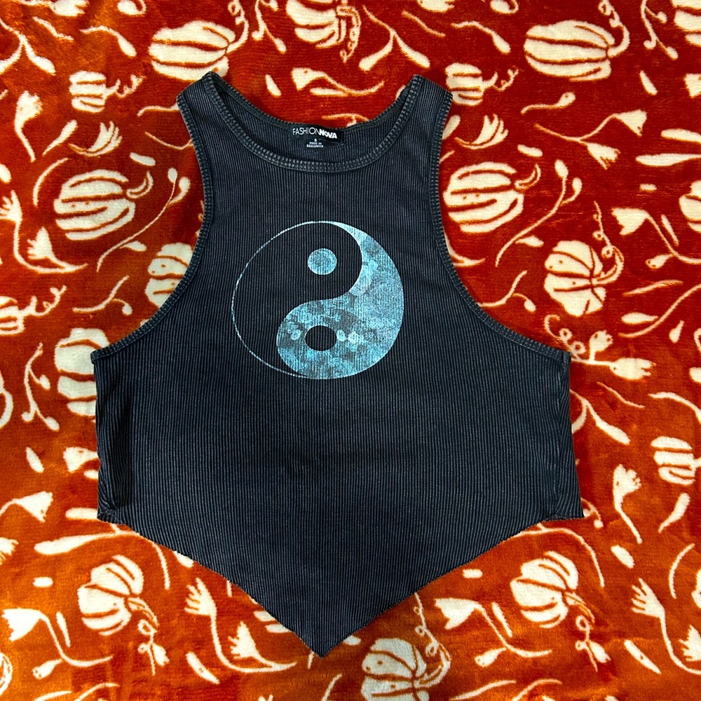 Crop top basic tee - Picture 2 of 2